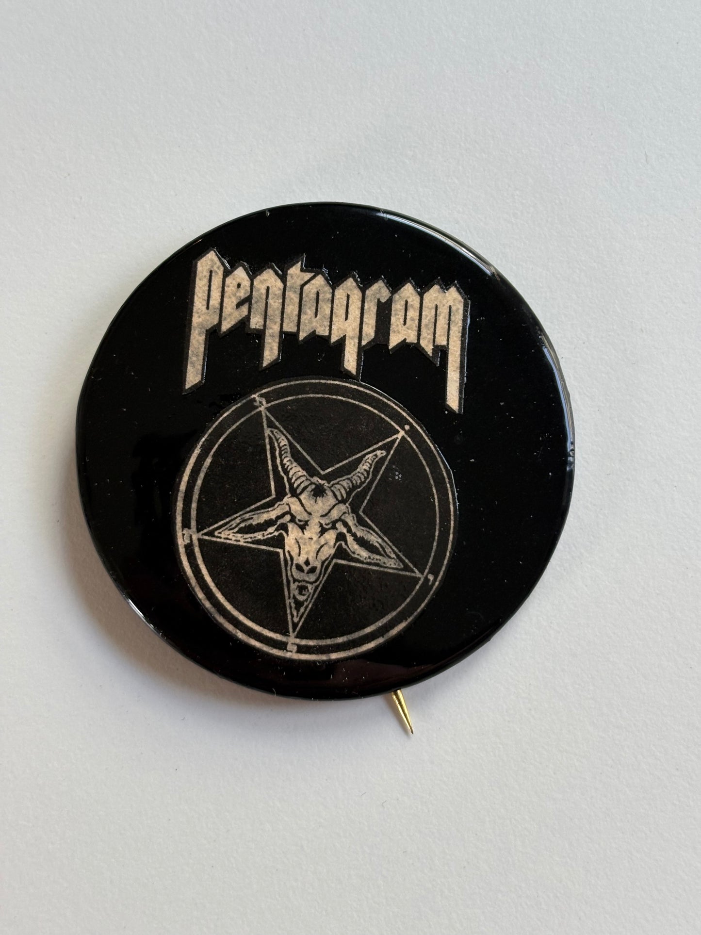 Ex Politician Button Pentagram 2.25”
