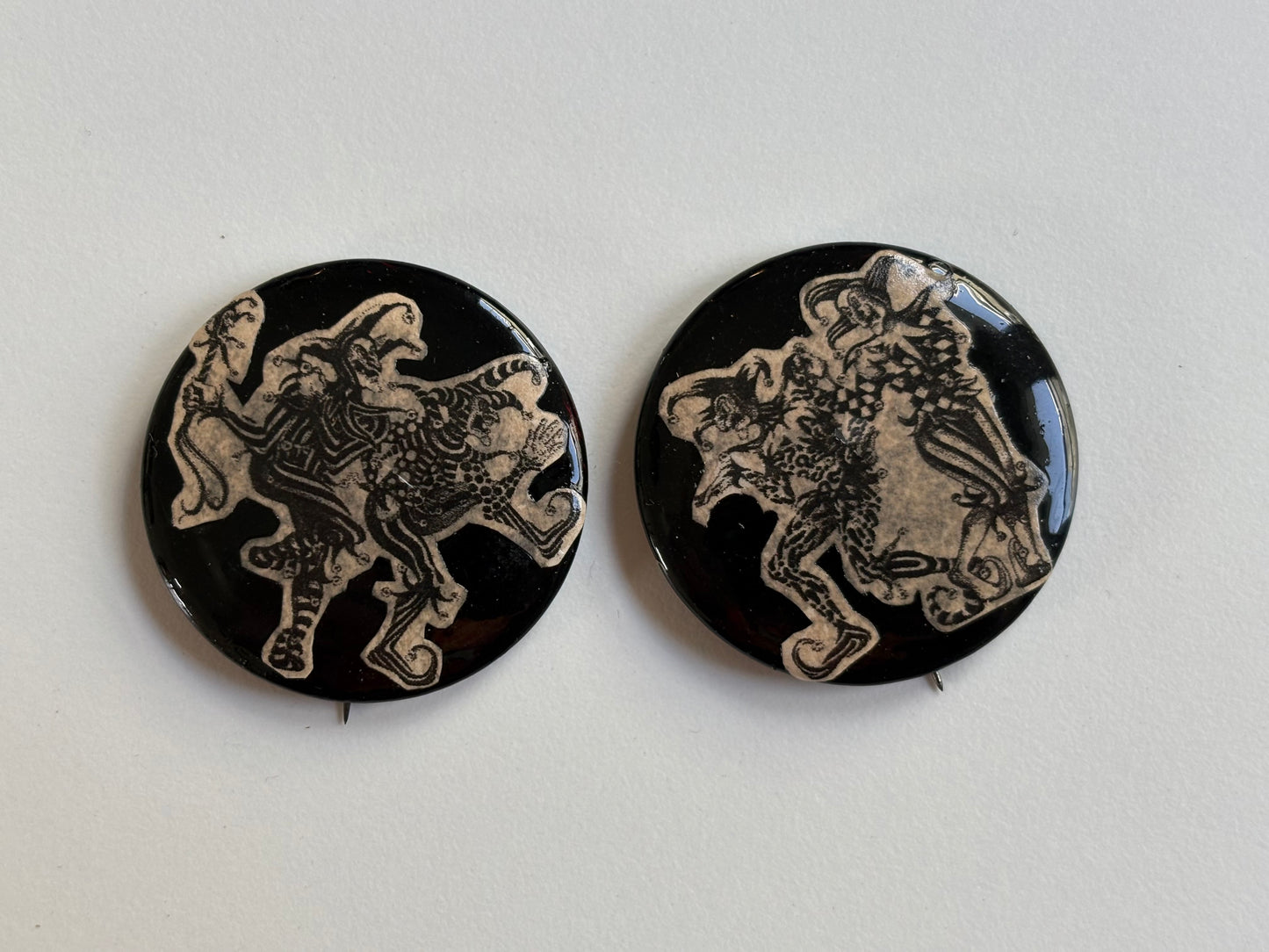 Ex Politician Buttons The Membranes 1.75”