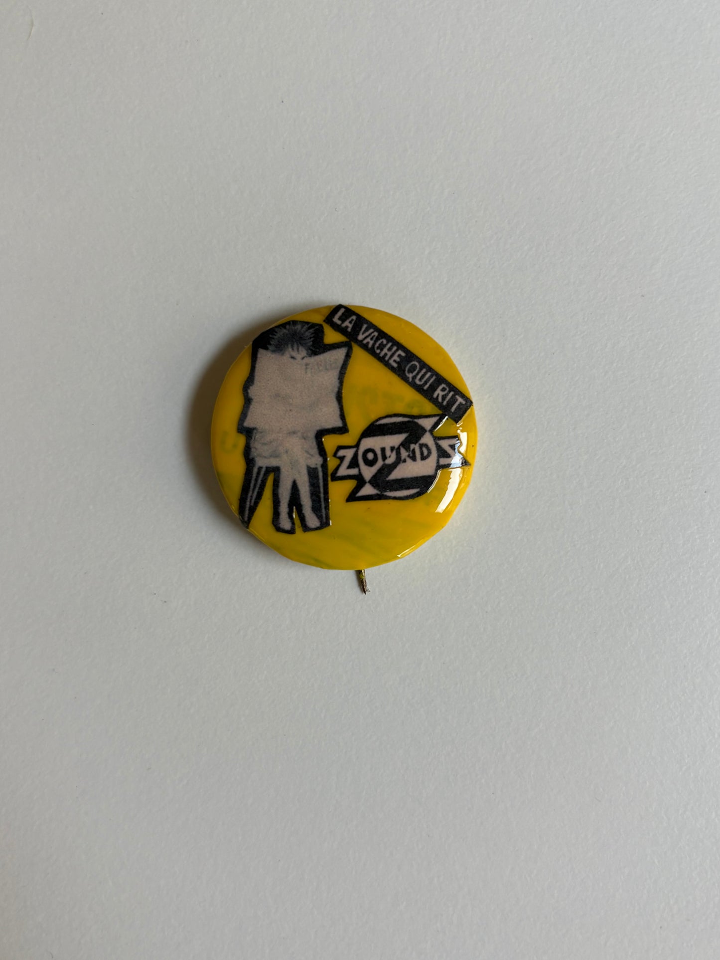 Ex Politician Button Zounds 1.5”