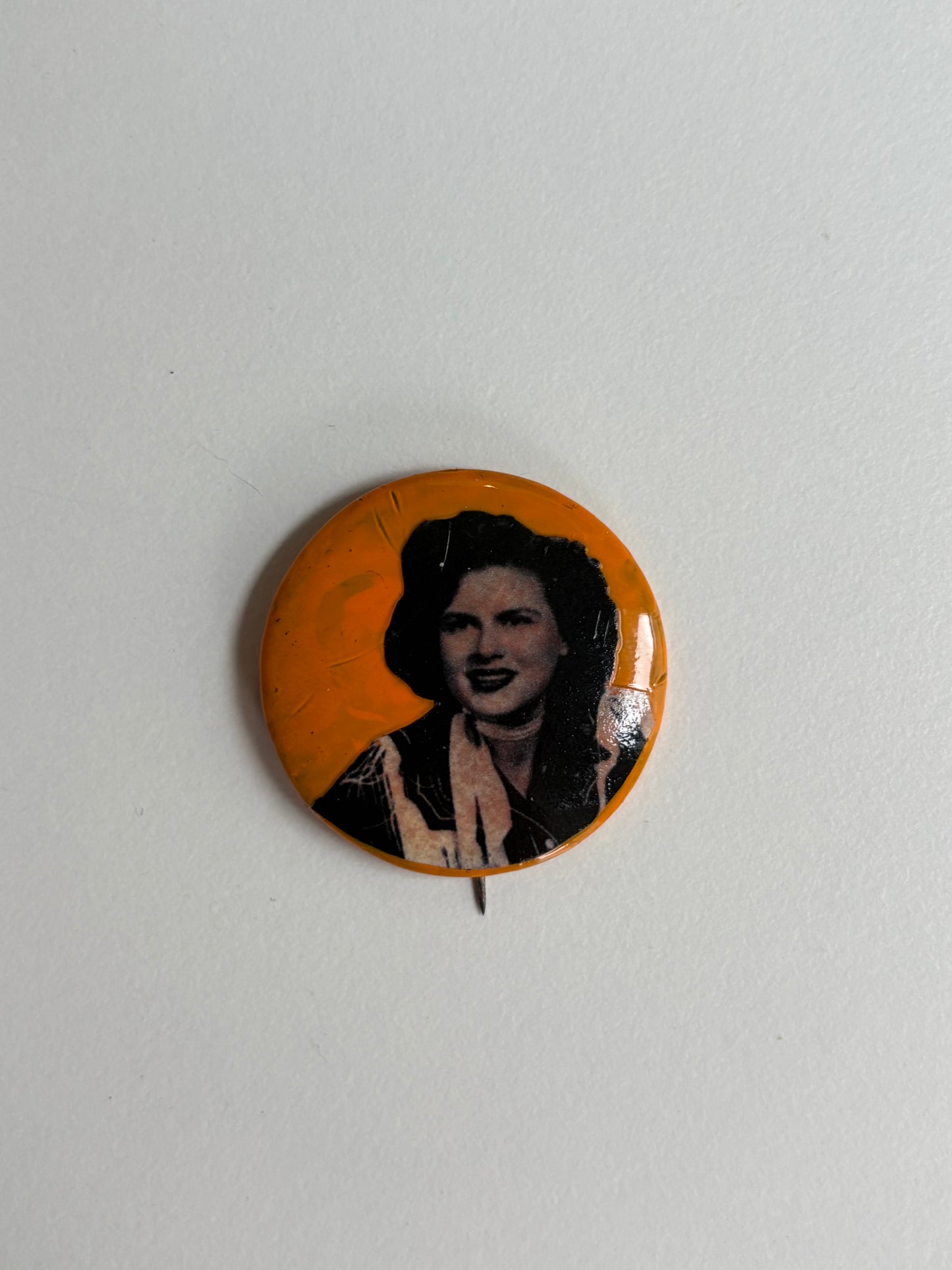 Ex Politician Button Patsy Cline 1.5”
