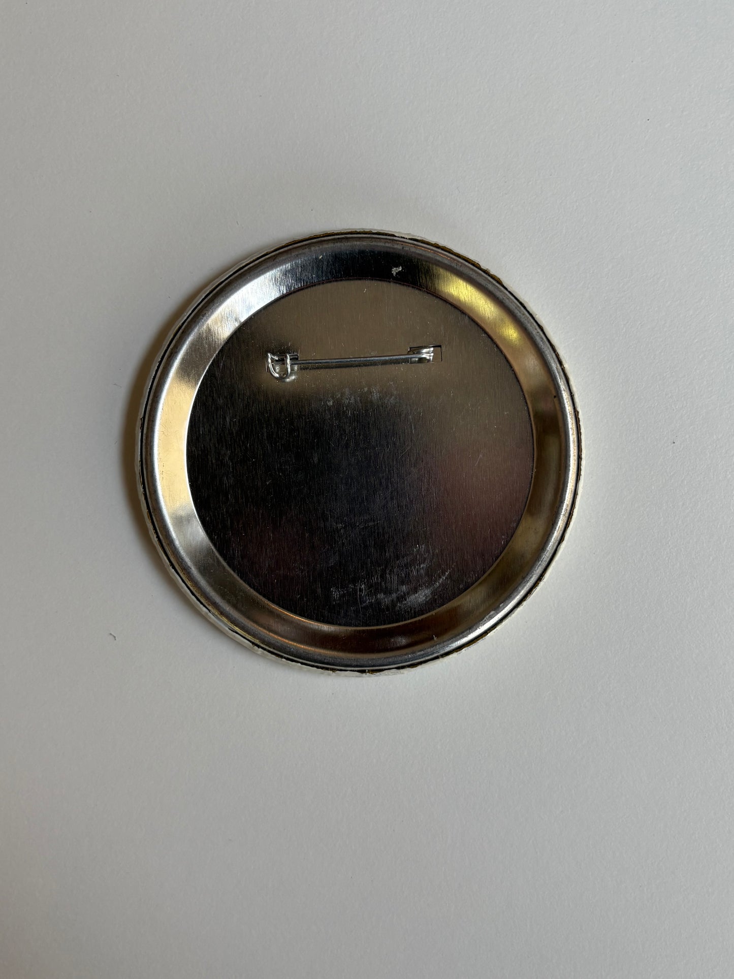 Ex Politician Button COUM Transmissions 3.5”