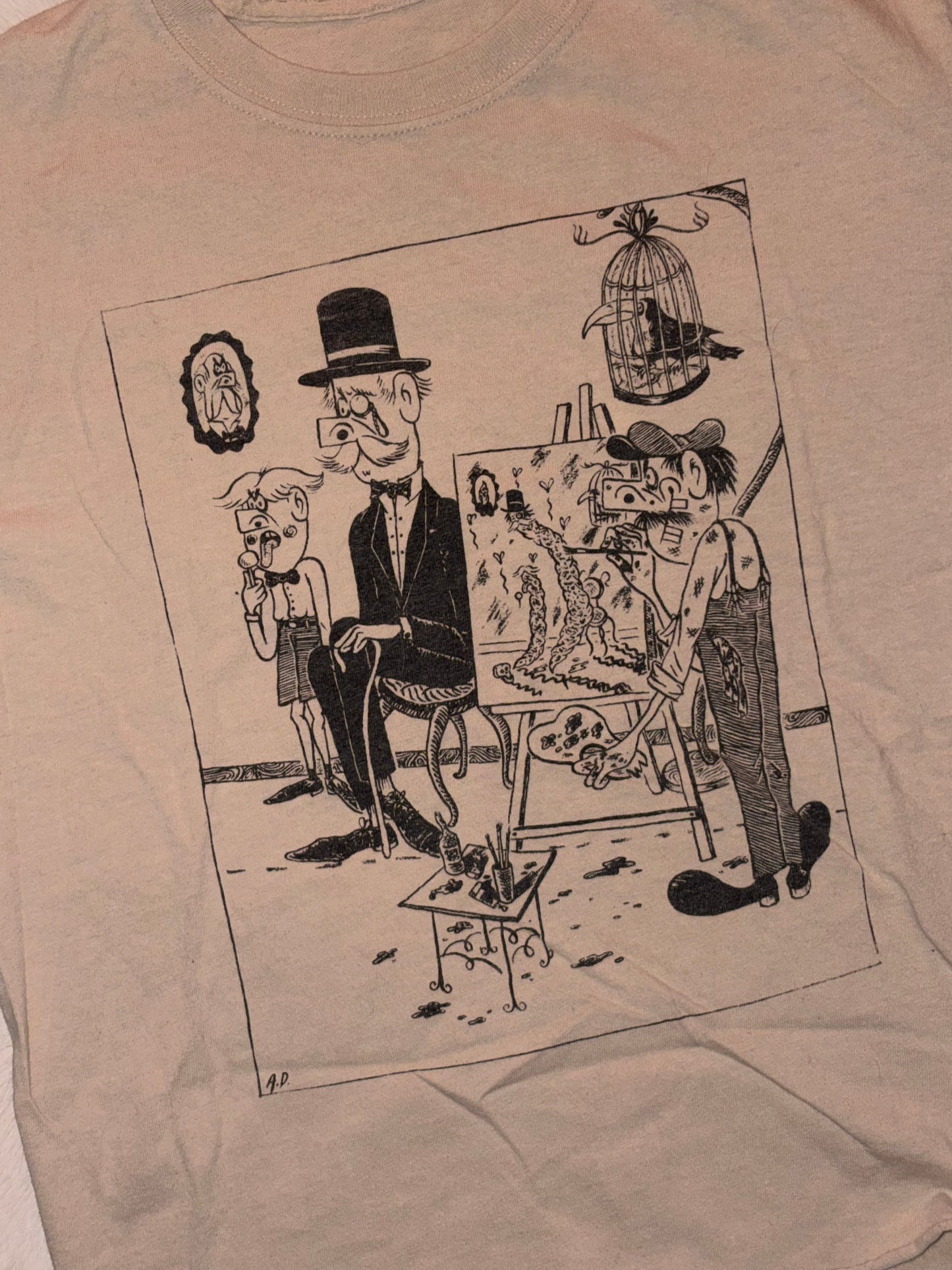 Abraham Diaz Shirt, Size S/M