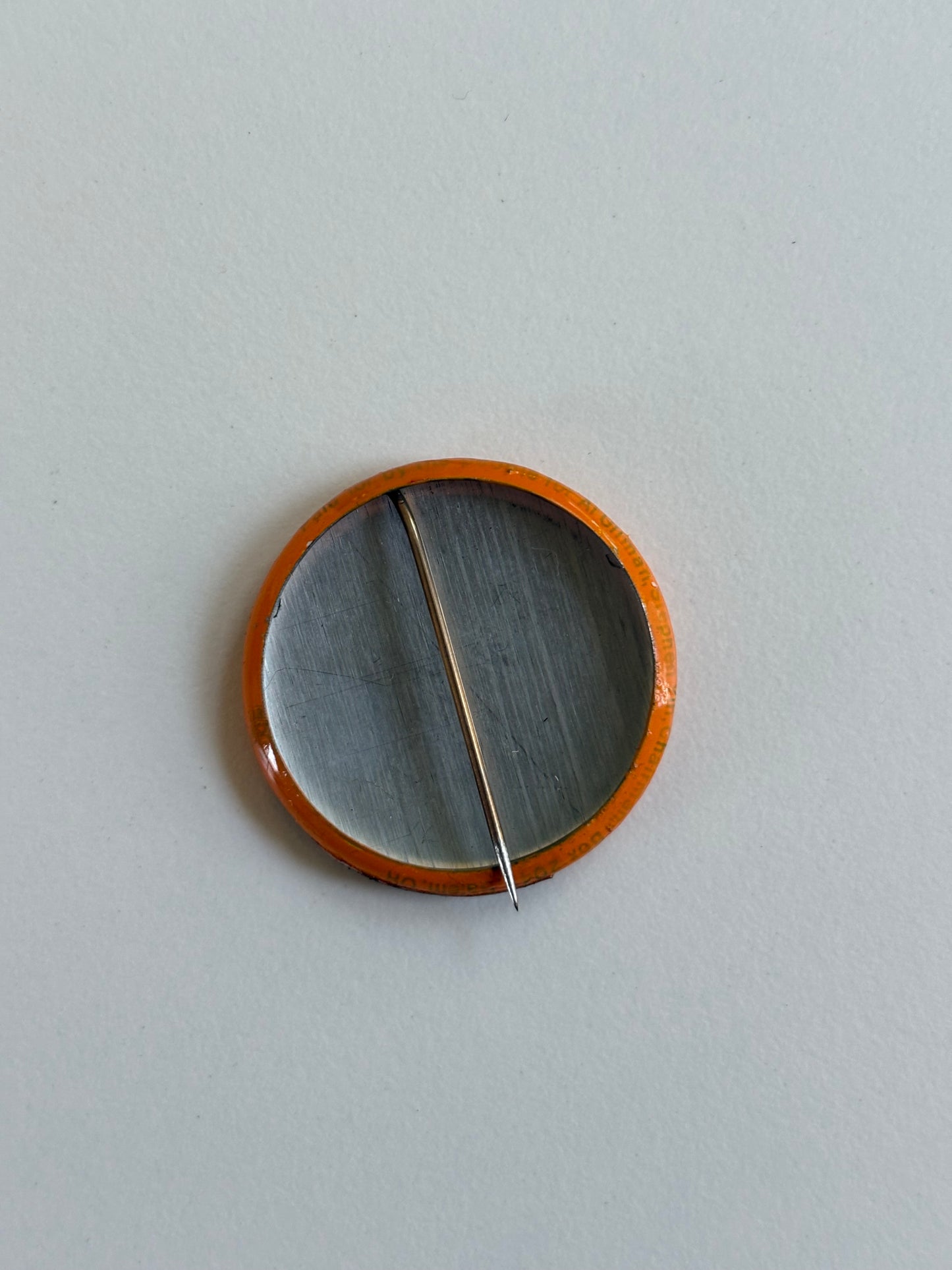 Ex Politician Button Della Humphrey 1.125”