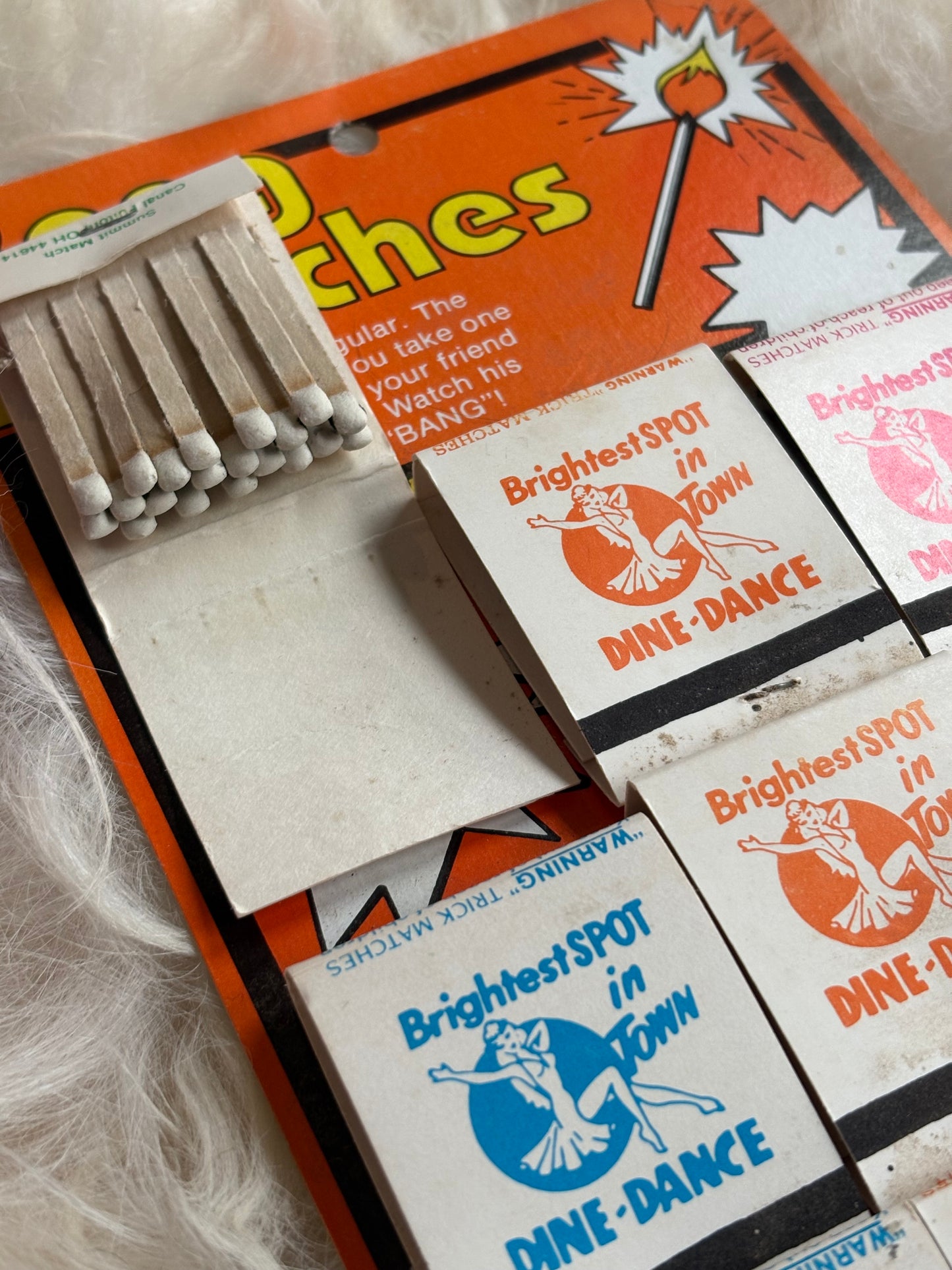 1960s Bang Matches Gag Gift