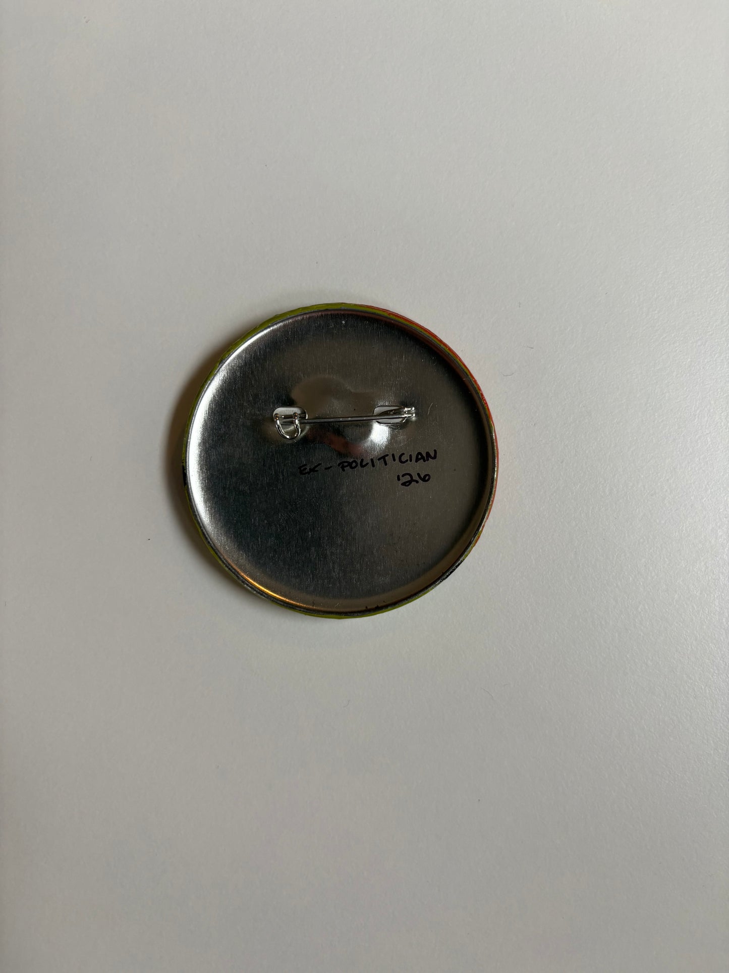 Ex Politician Button Chumbawamba 2.25”