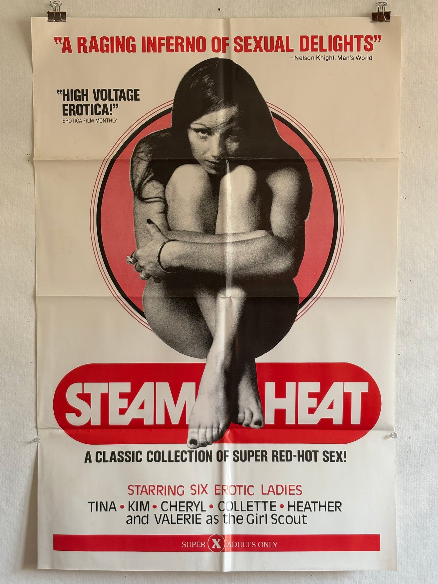 1979 ADULT “Steam Heat” Poster