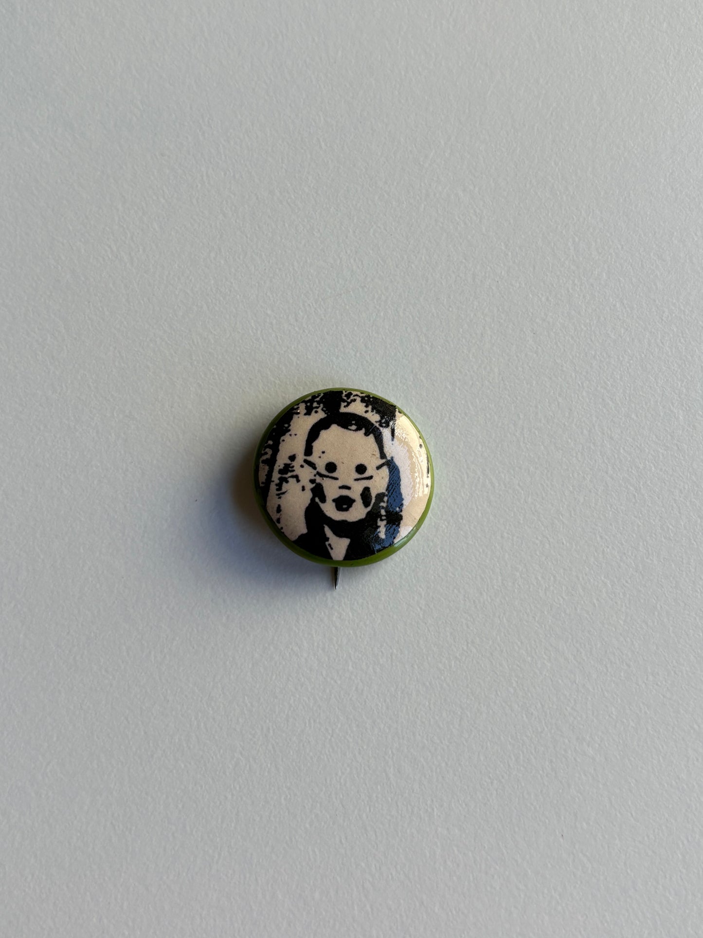 Ex Politician Button Devo .75”