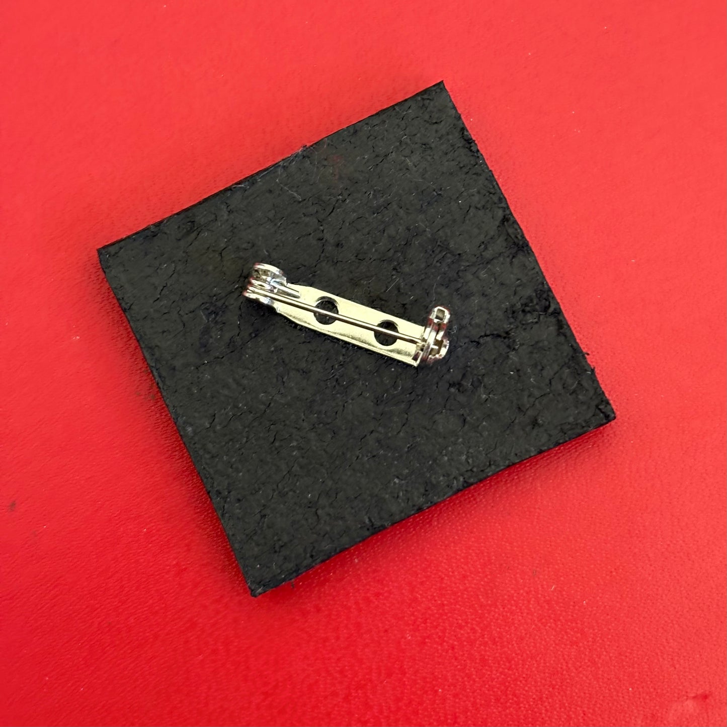 Leather Psychick Cross Pins