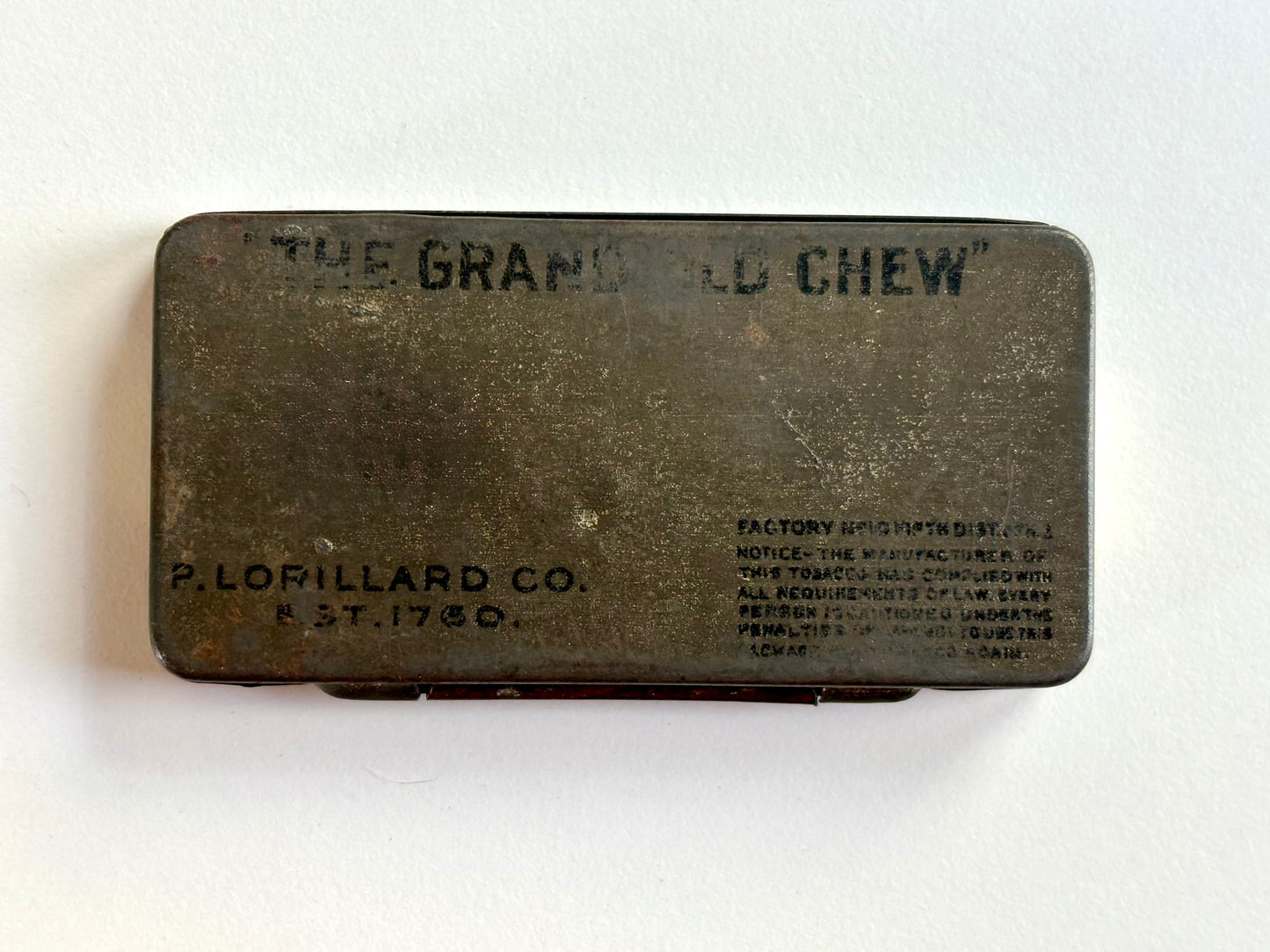 Vintage Climax Tobacco Tin