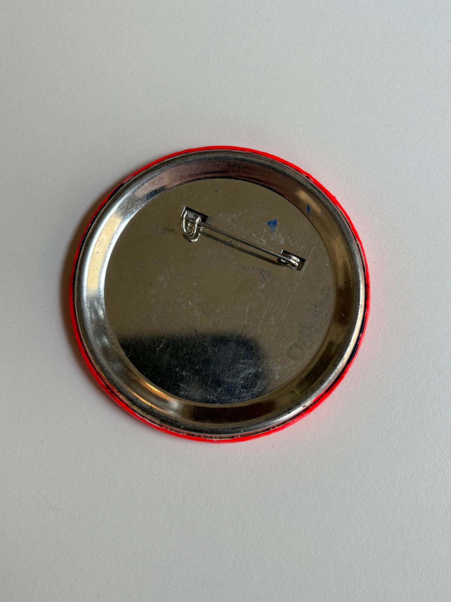 Ex Politician Button The Damned 3”