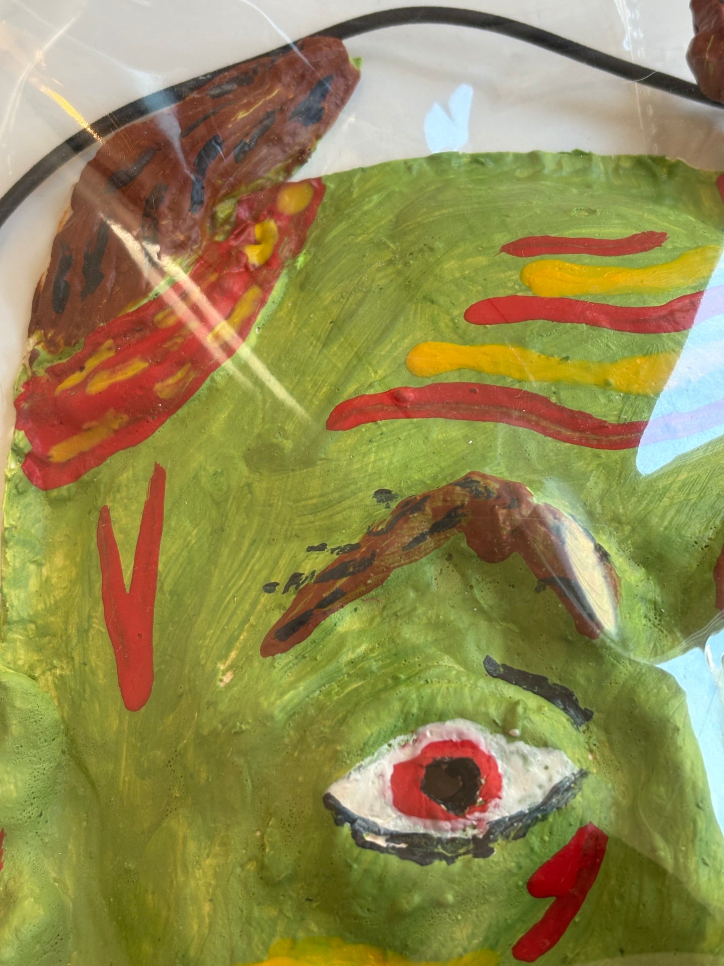 Green Devil Mask by KNOX