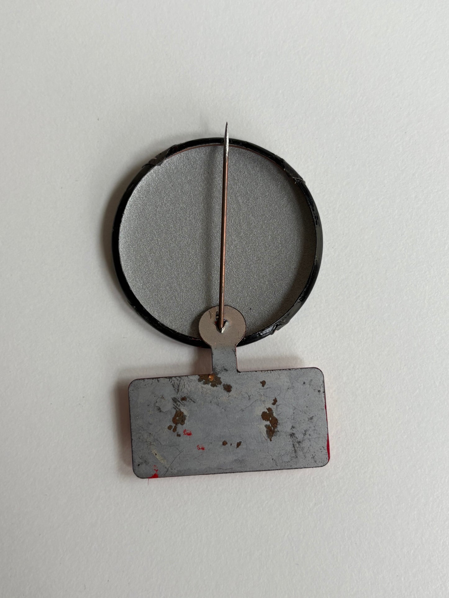 Ex Politician Button Devo 1.75”