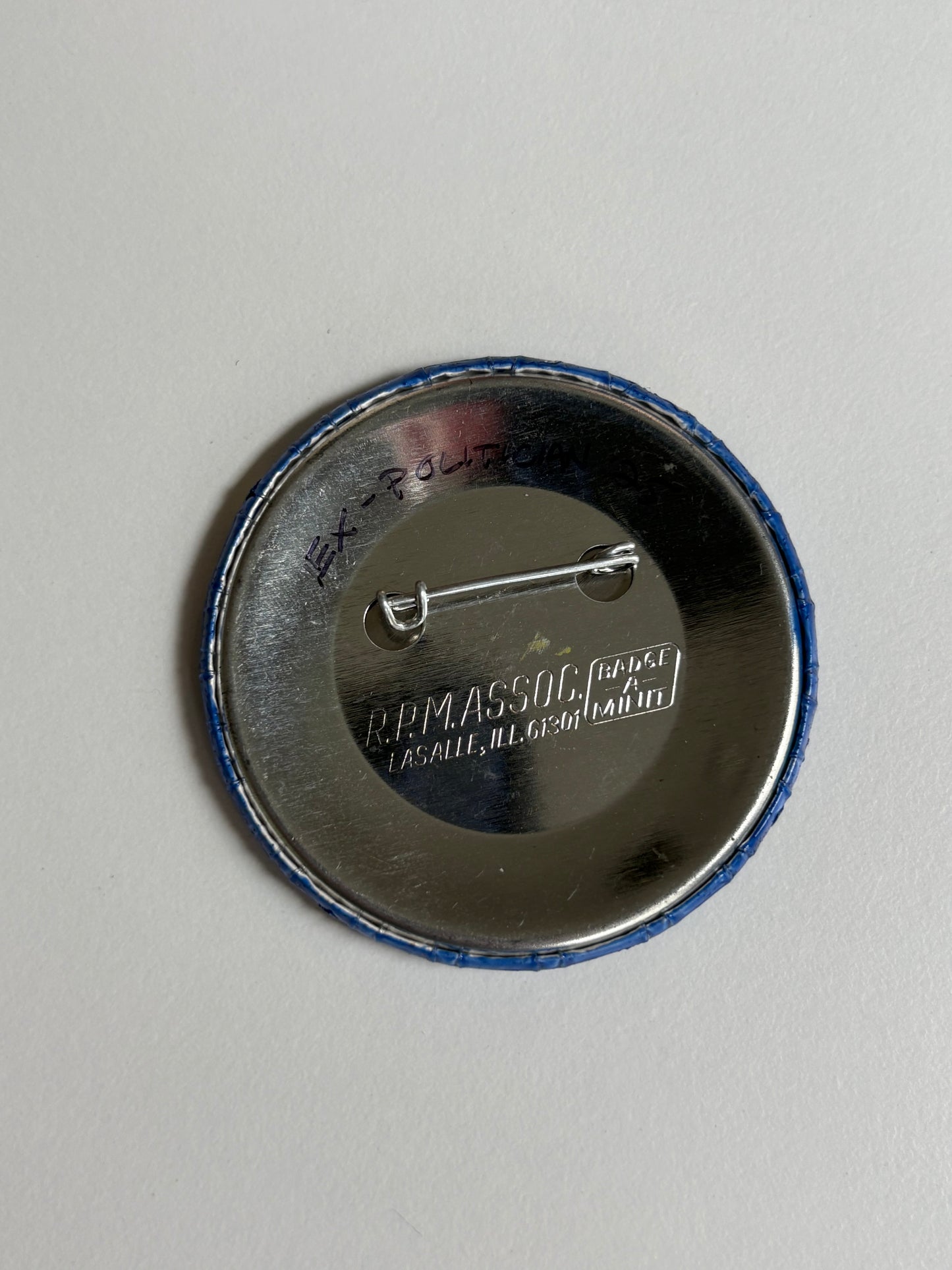 Ex Politician Button The Eat 2.25”
