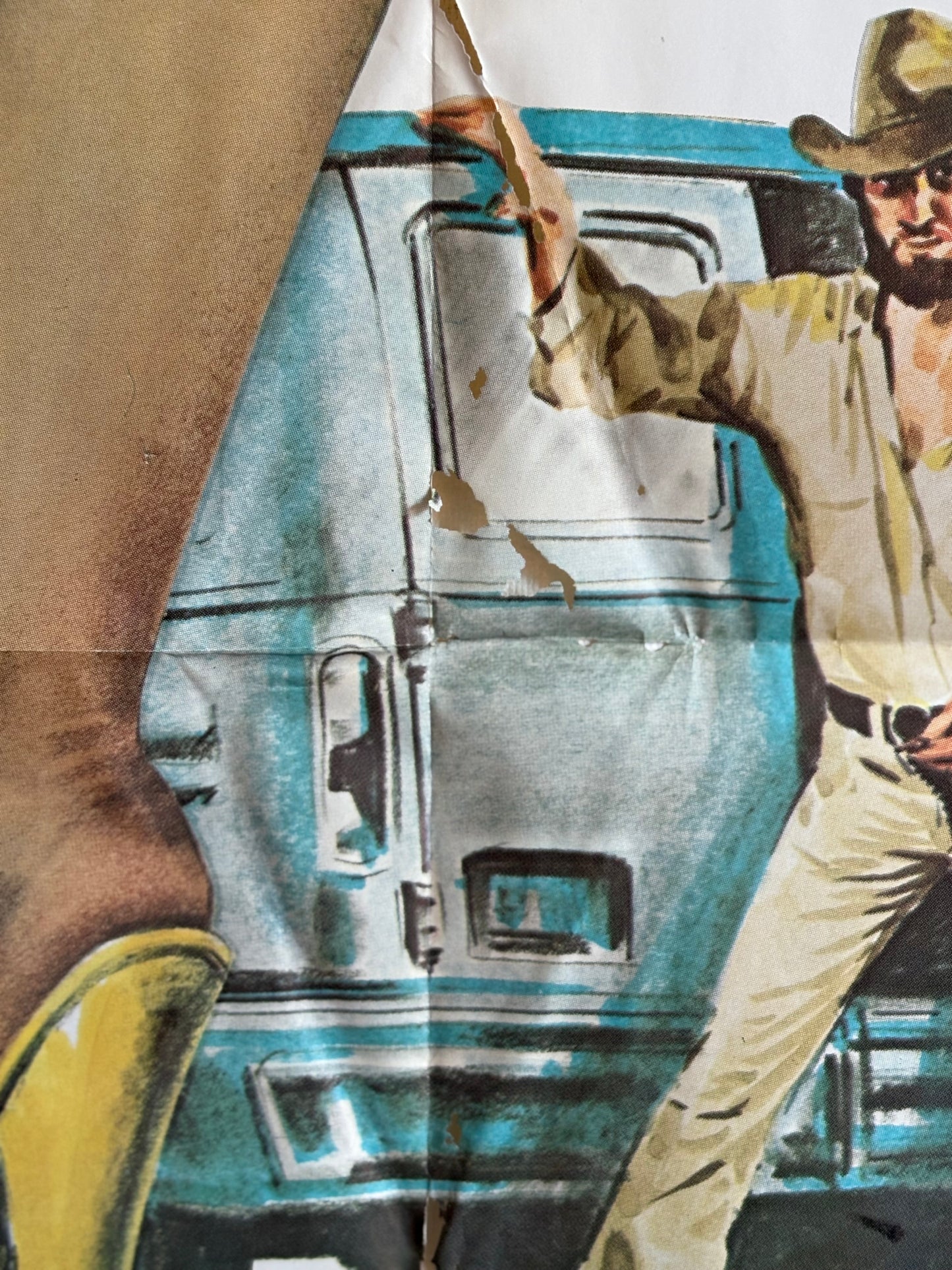 1977 EXPLOITATION “Tomcats” Poster