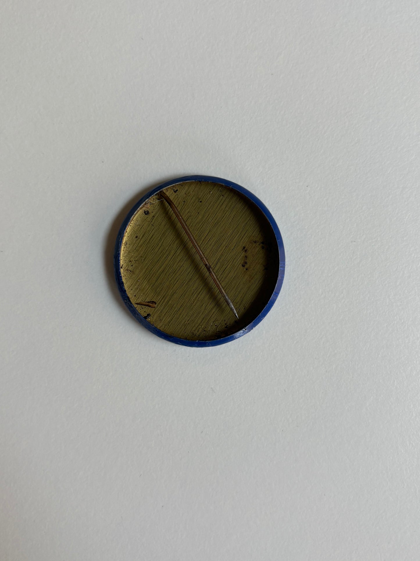 Ex Politician Button Desperate Bicycles 1.5”