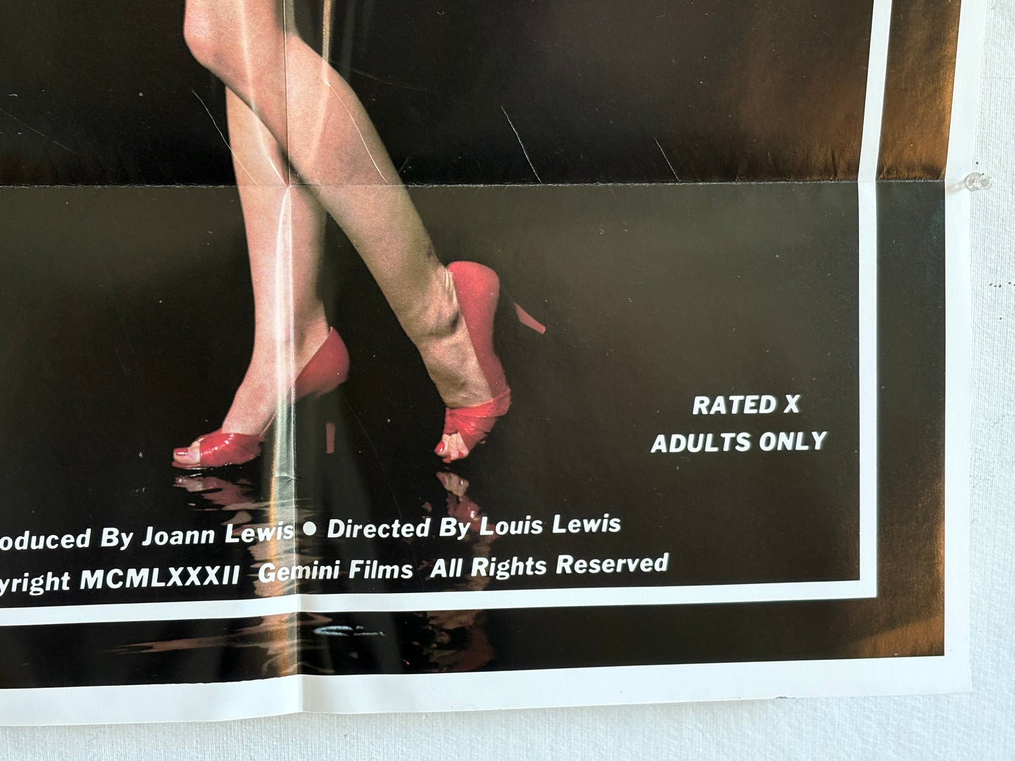1982 ADULT “Nightlife” Poster