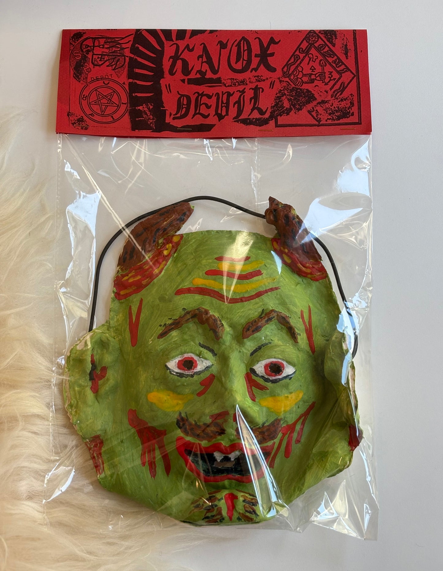 Green Devil Mask by KNOX