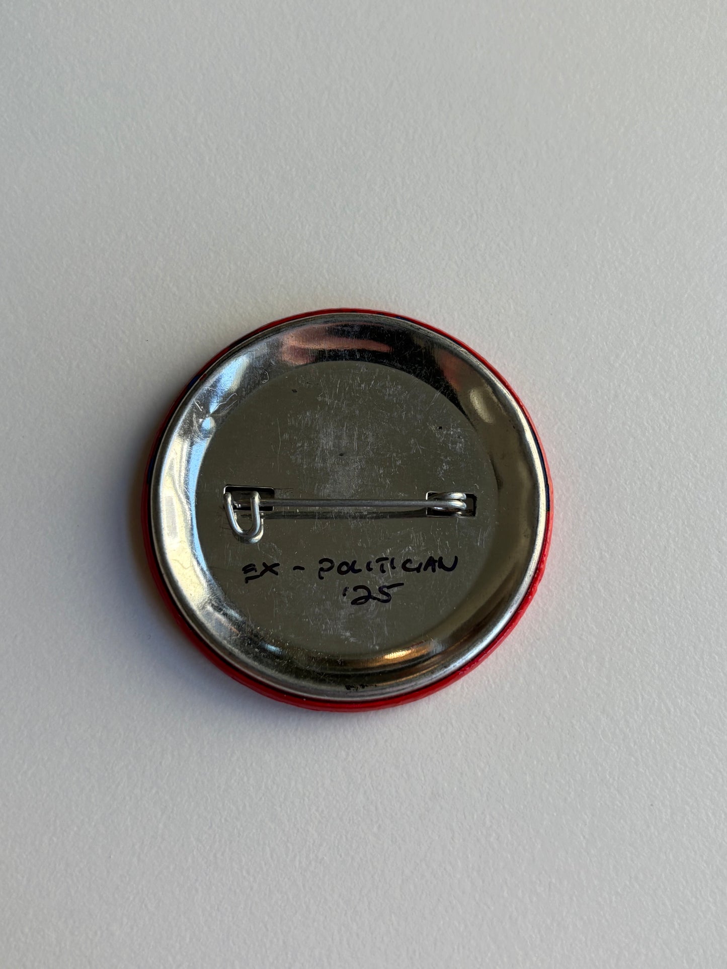 Ex Politician Button Bobb Trimble 2.25”
