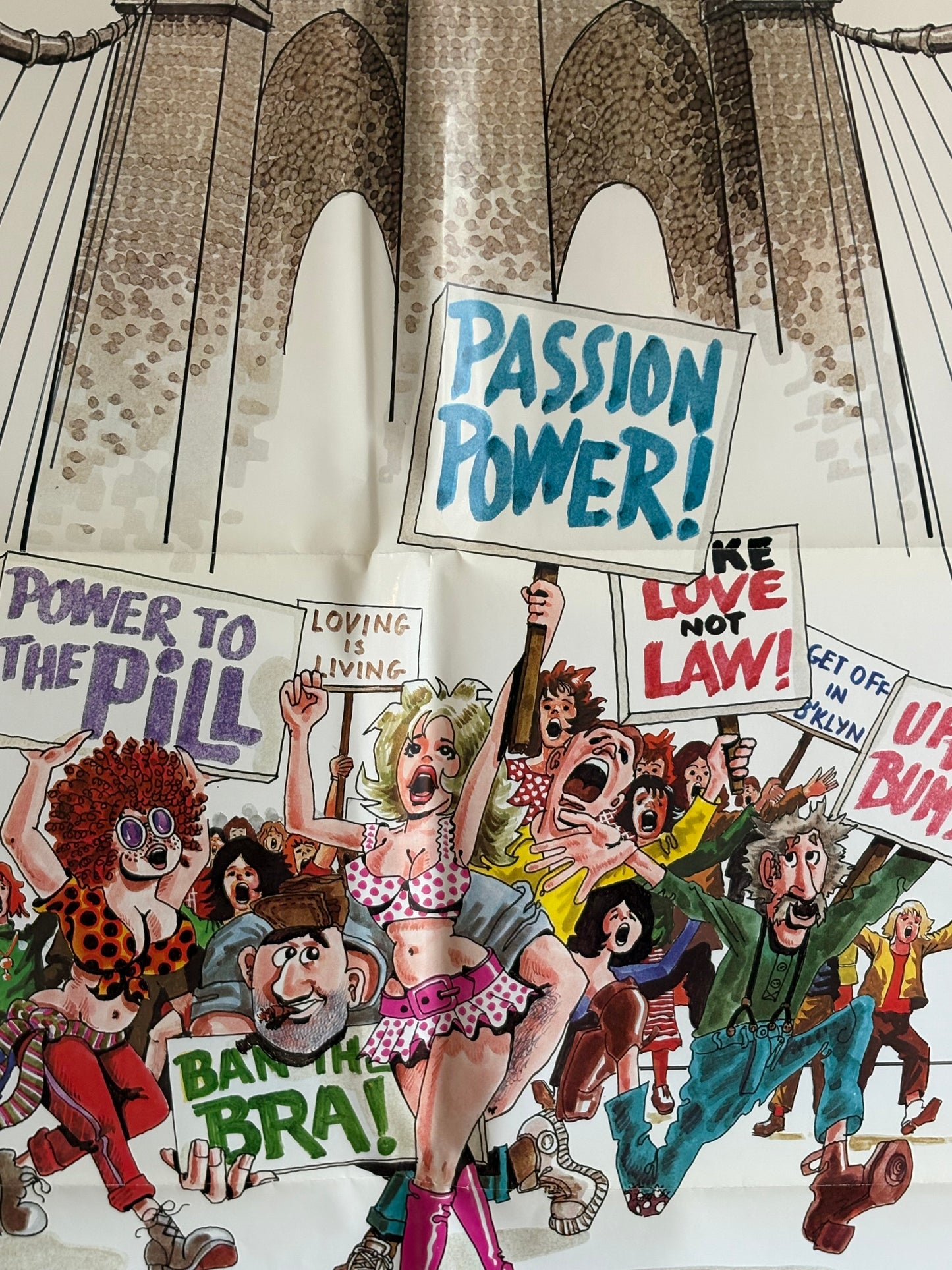 1974 ADULT “Sexual Freedom in Brooklyn” Poster