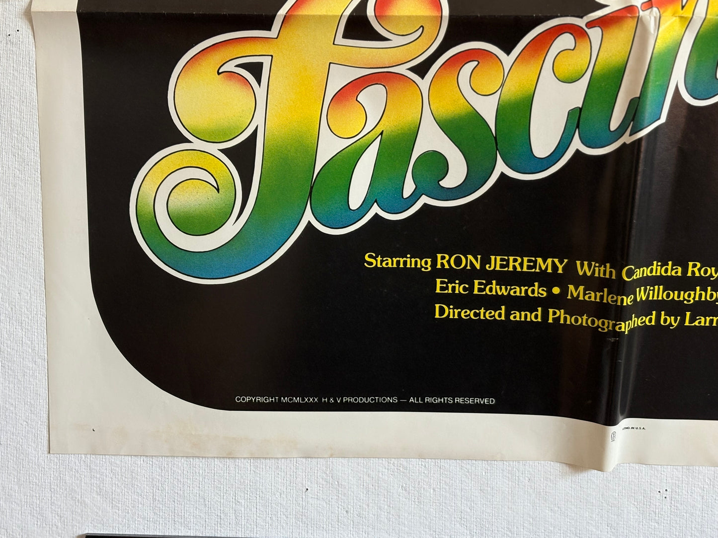 1980 ADULT “Fascination” Poster