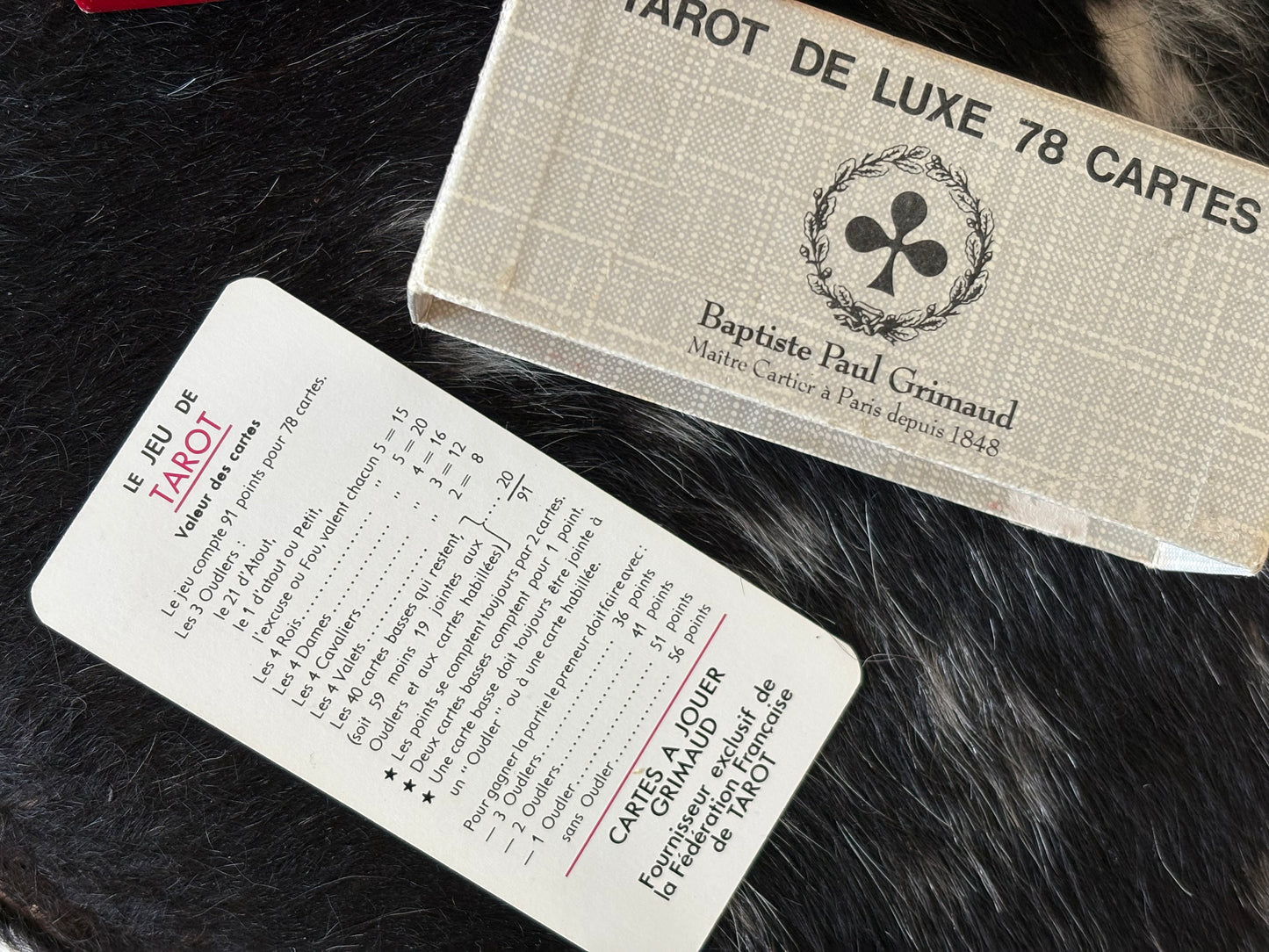 1973 French “Tarot de Luxe” Deck