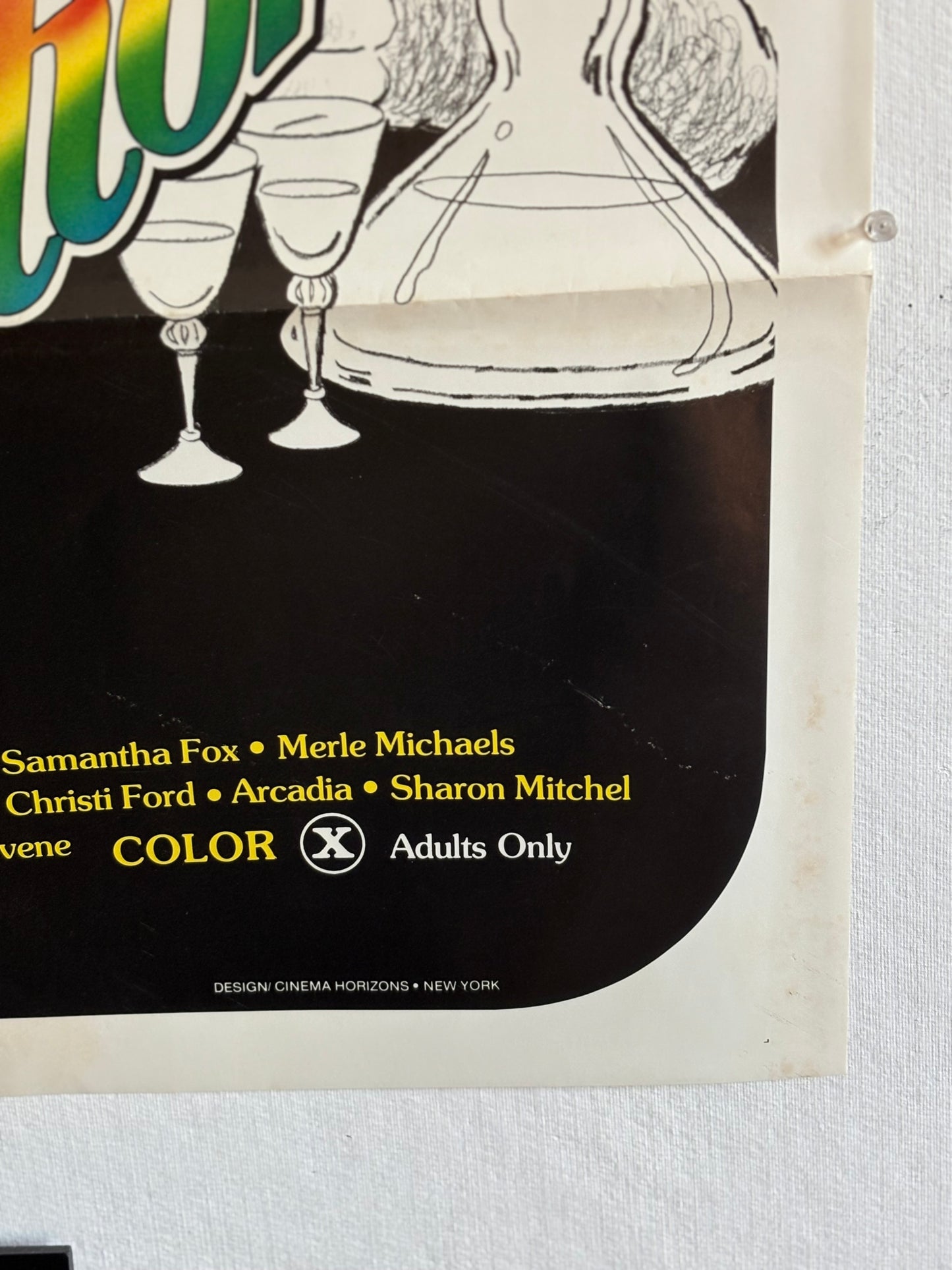 1980 ADULT “Fascination” Poster