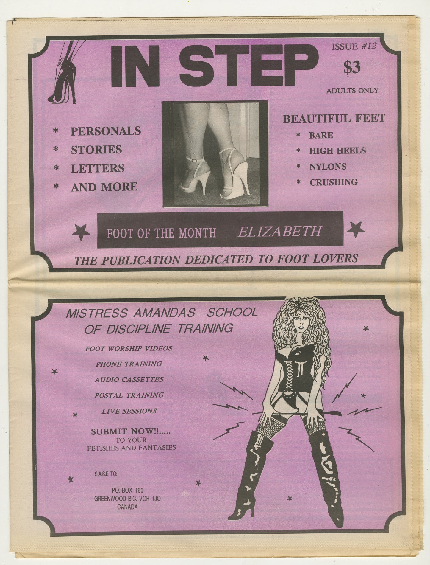 1990's "In Step" Magazine, Issue #12