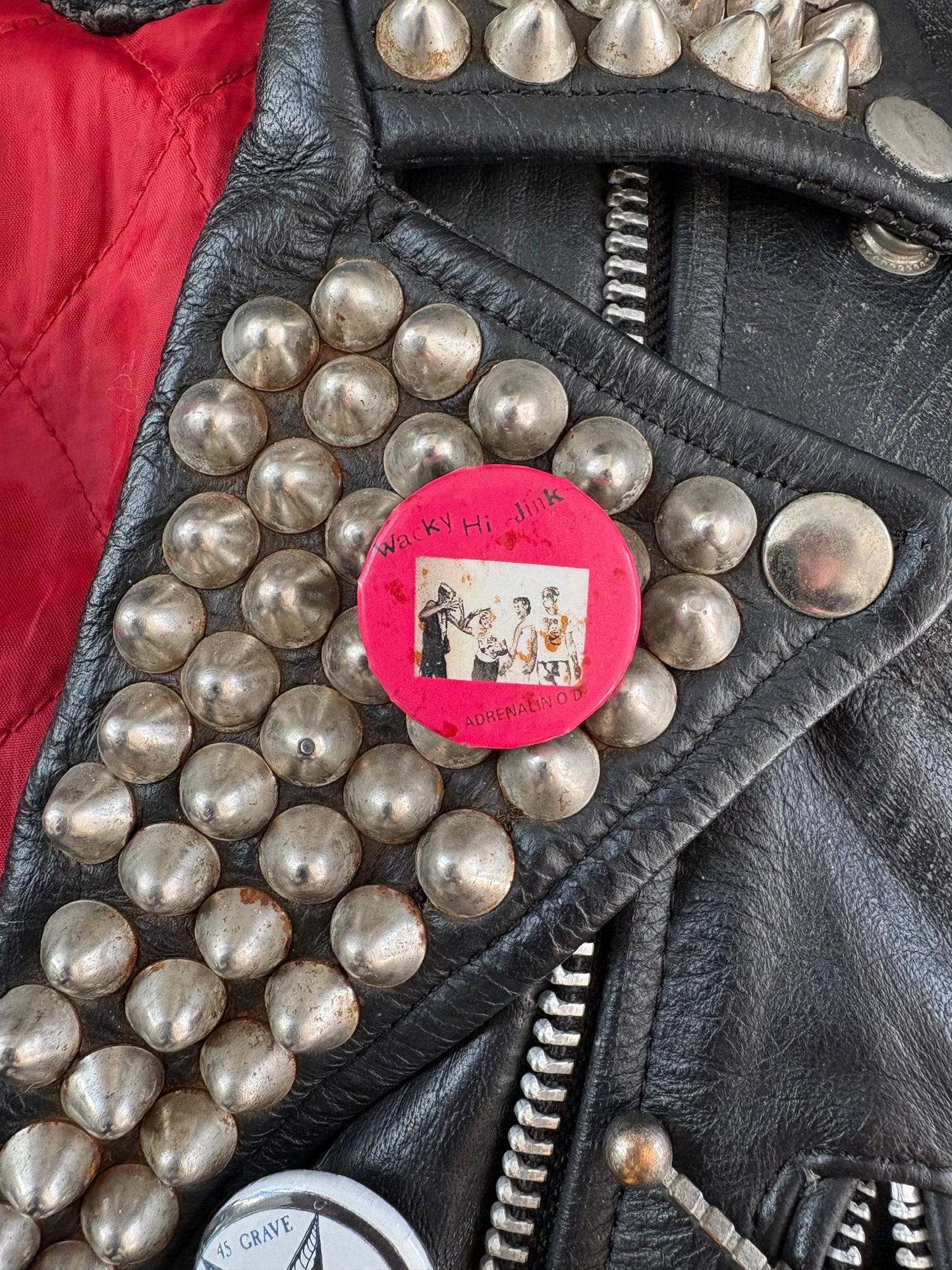 Vintage Adrenalin O.D. Button