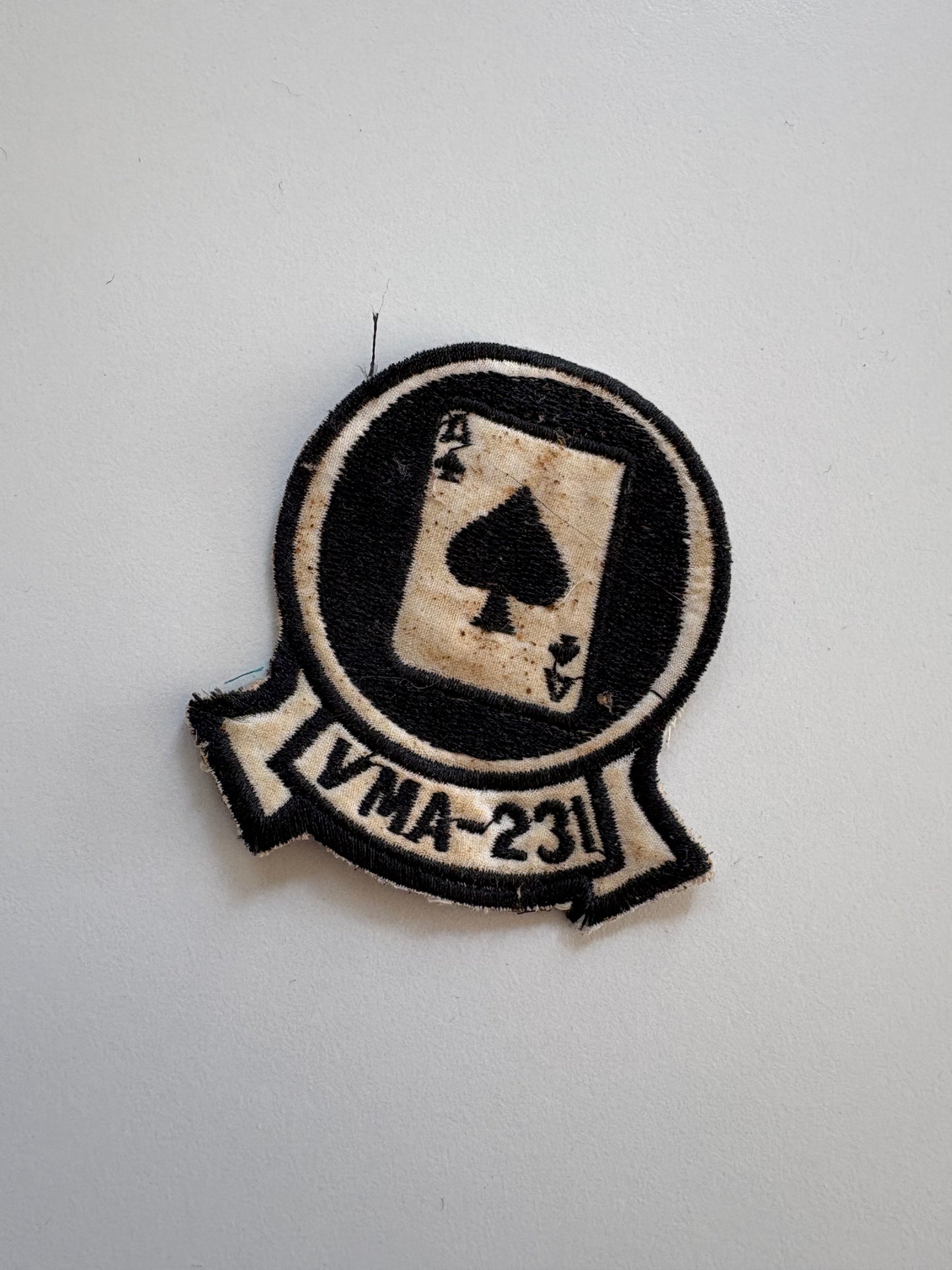 USMC VMA-231 Ace of Spades Patch