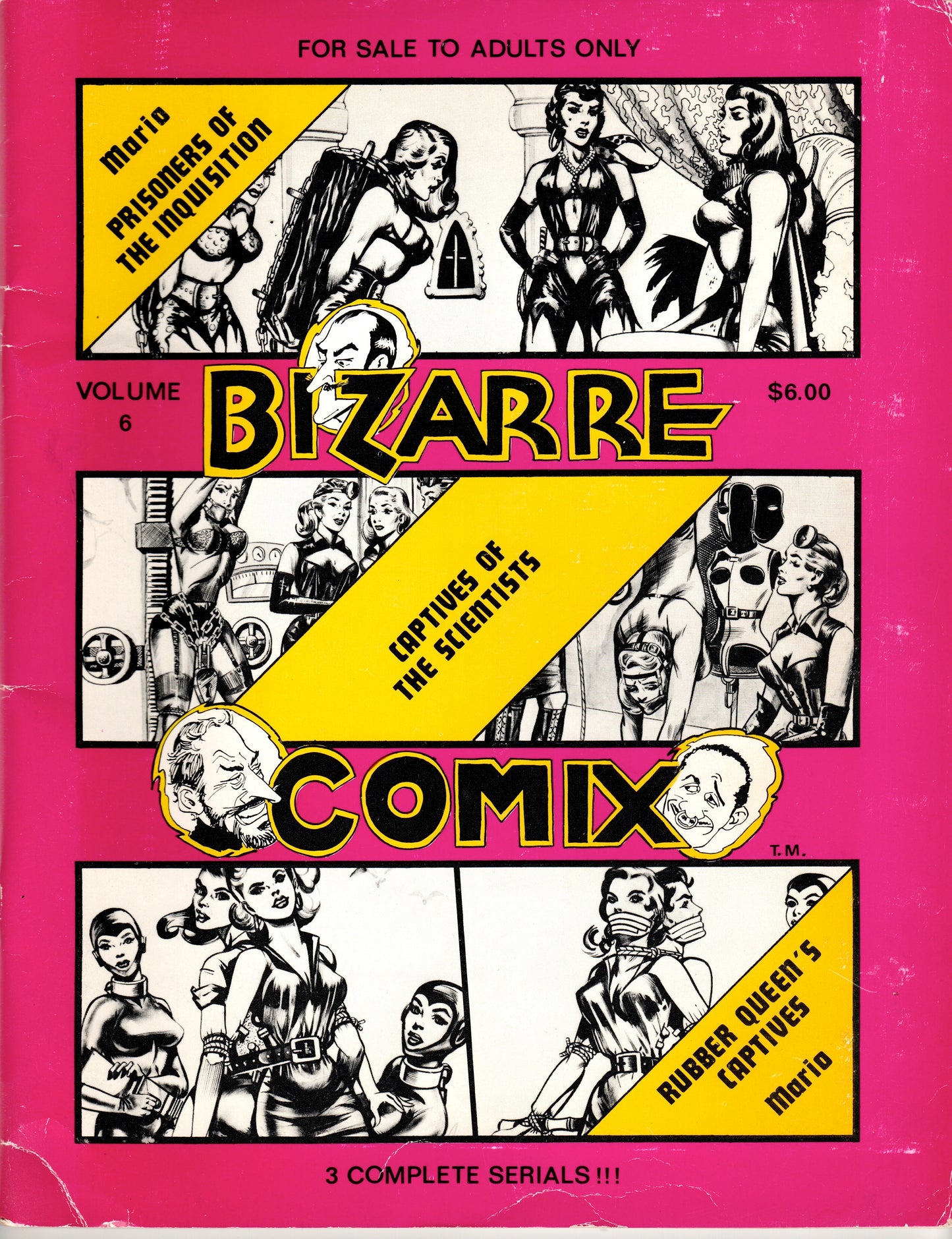Bizarre Comix Volume 6