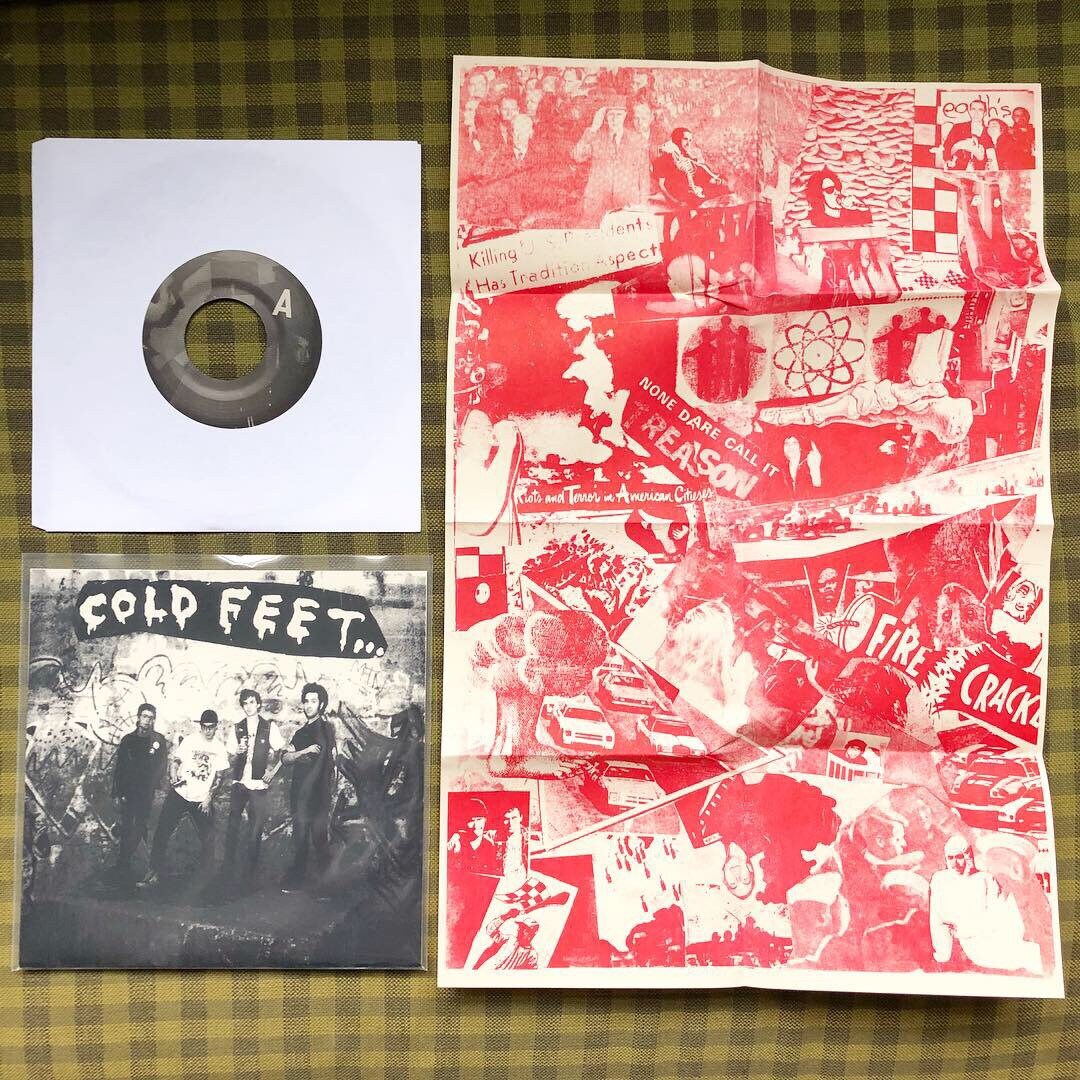 Cold Feet S/T 2018 7" punk vinyl