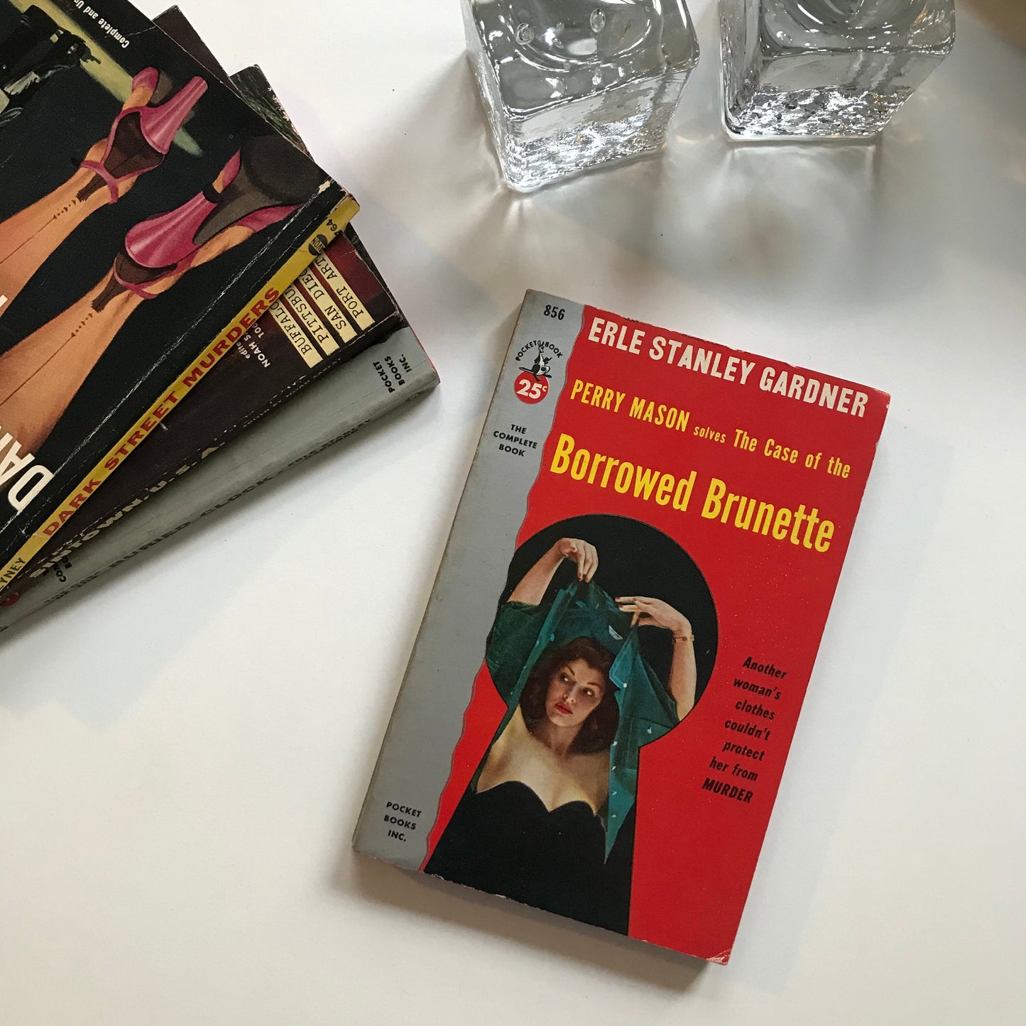 1946 Pulp “The Case of the Borrowed Brunette” by Erle Stanley Gardner