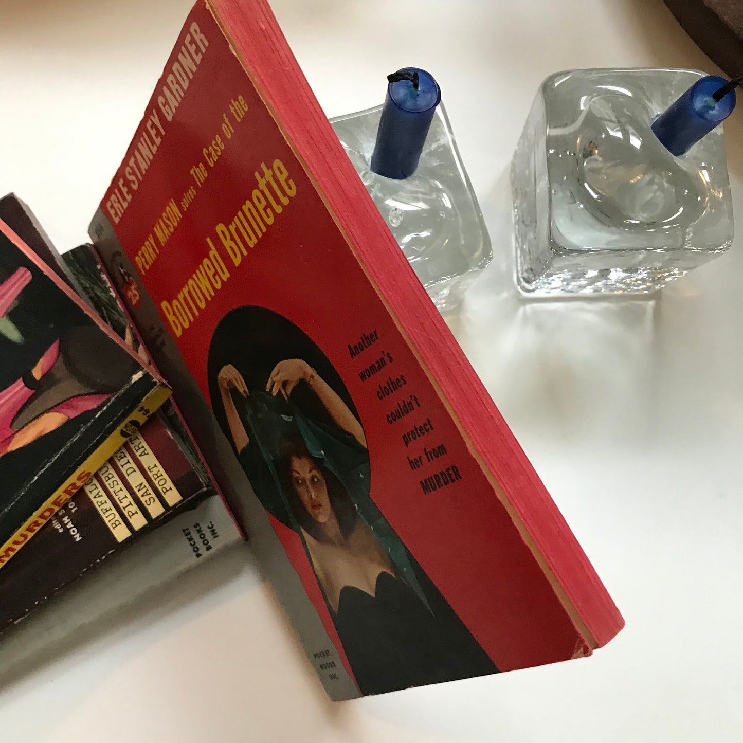 1946 Pulp “The Case of the Borrowed Brunette” by Erle Stanley Gardner