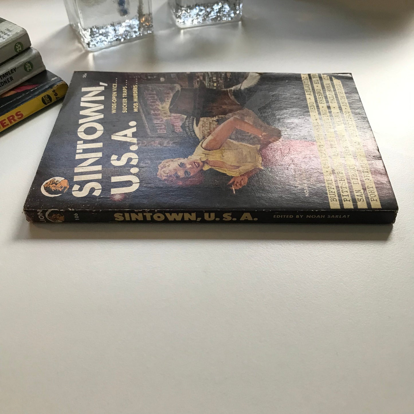 1952 Pulp “Sintown USA” Lion Edition Published