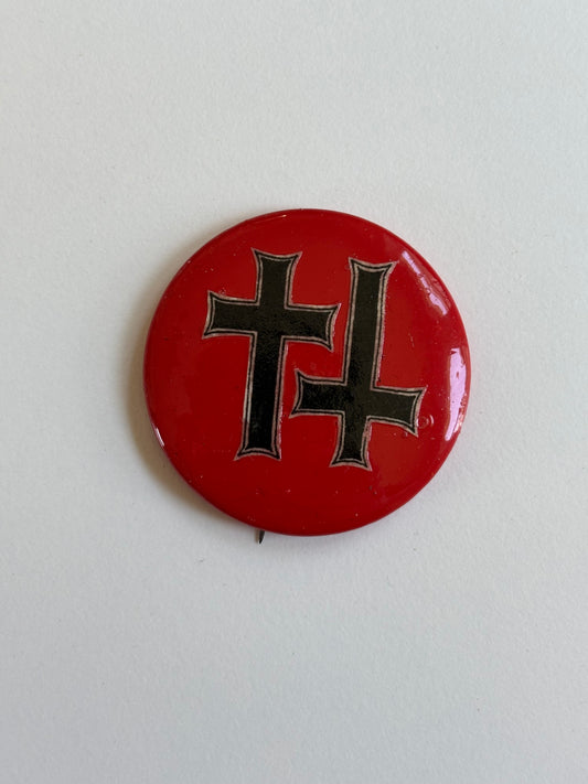 Ex Politician Button Void 1.75”