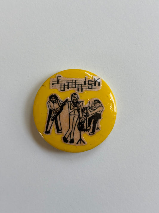 Ex Politician Button Futurisk 1.25”