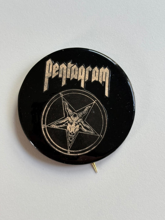 Ex Politician Button Pentagram 2.25”