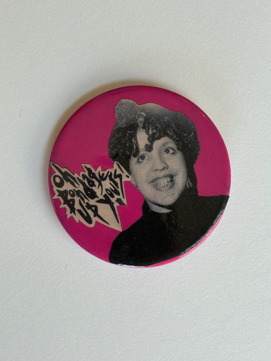 Ex Politician Button X-Ray Spex 2.25”