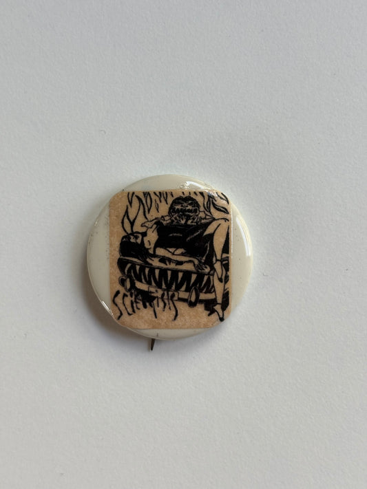 Ex Politician Button The Scientists 1.125”