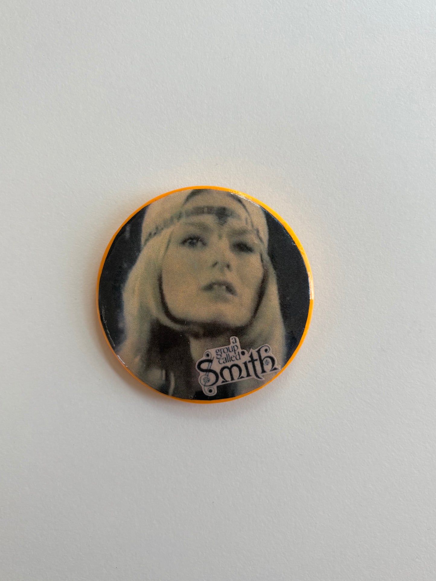 Ex Politician Button A Group Called Smith 2.25”