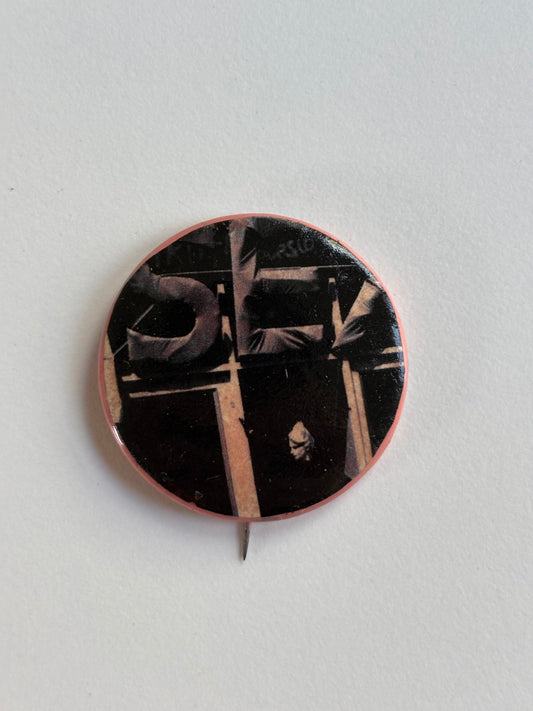 Ex Politician Button SEX/Pamela Rooke
