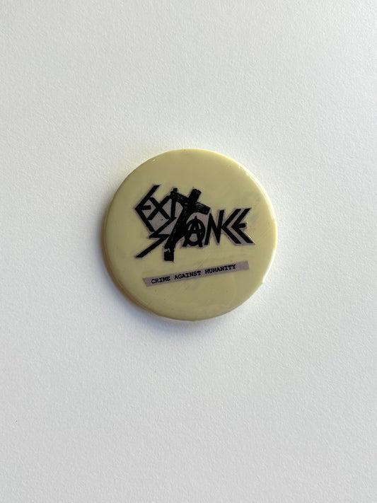 Ex Politician Button Exit-Stance 2.25”