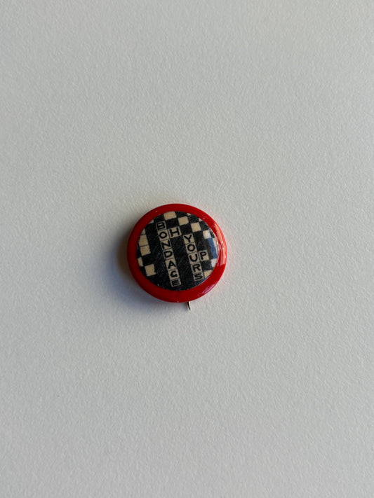 Ex Politician Button X-Ray Spex .75”