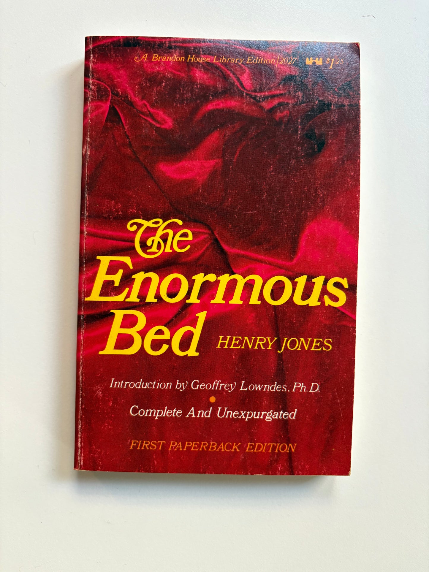 The Enormous Bed by Henry Jones