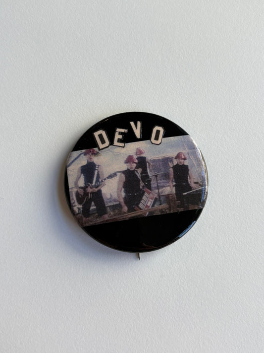 Ex Politician Button Devo 2.25”