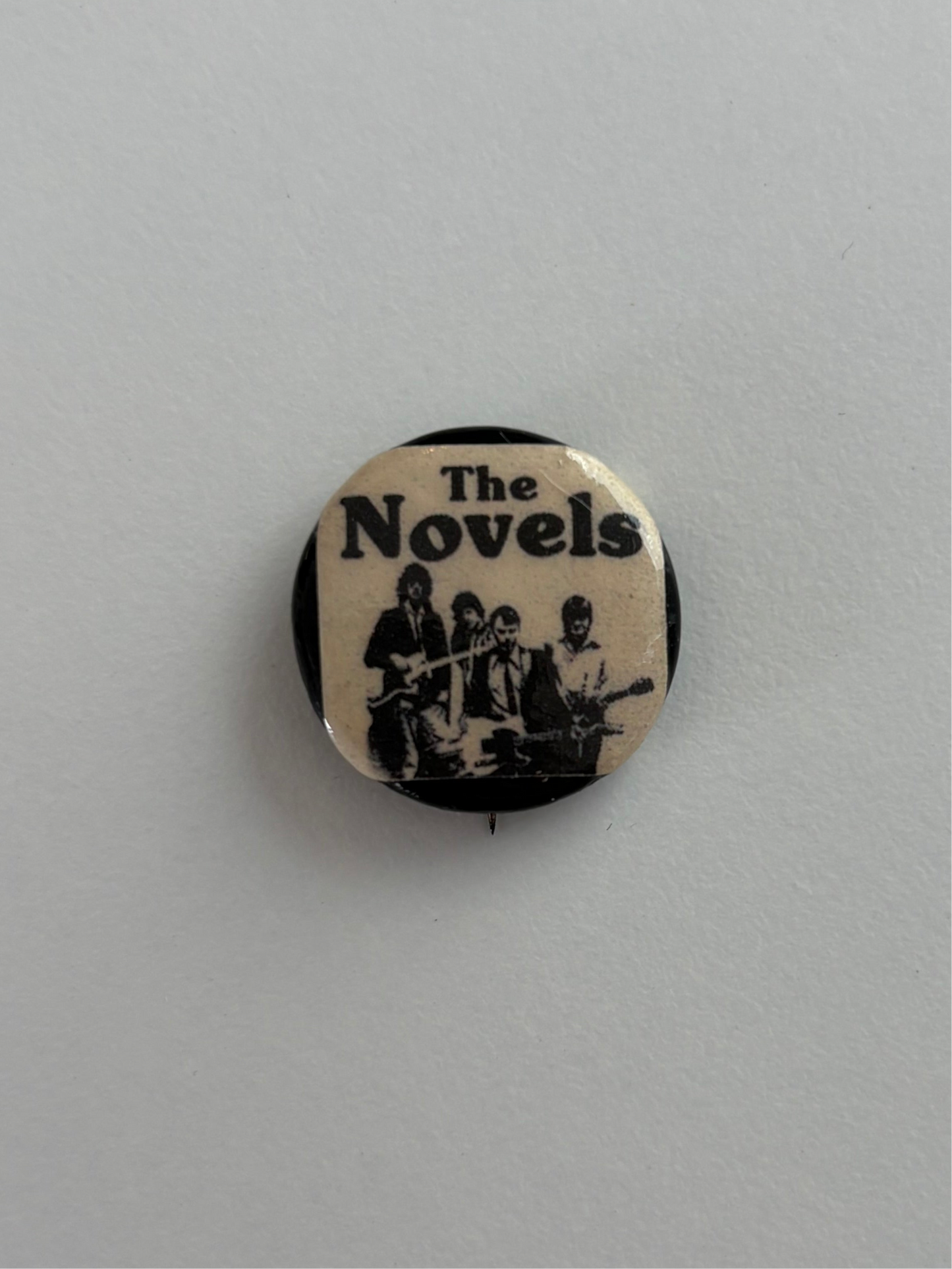 Ex Politician Button The Novels .75”