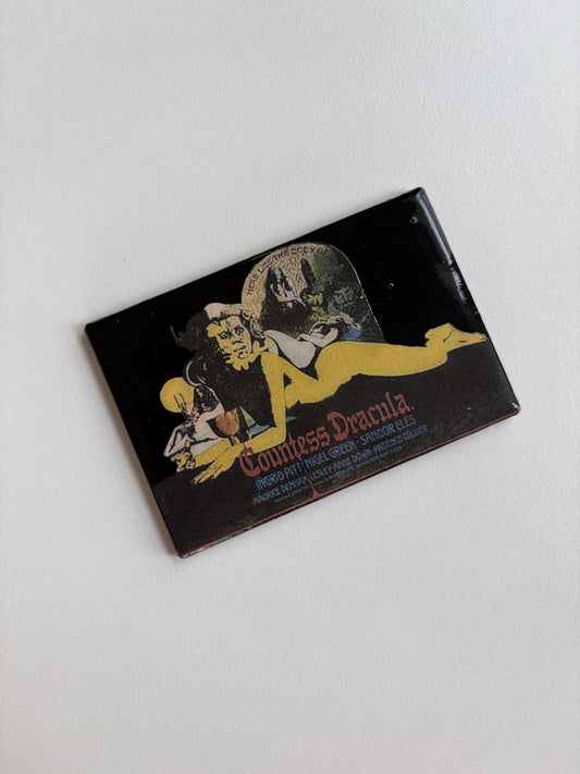 Ex Politician, Countess Dracula 1971, Travel Mirror 3”