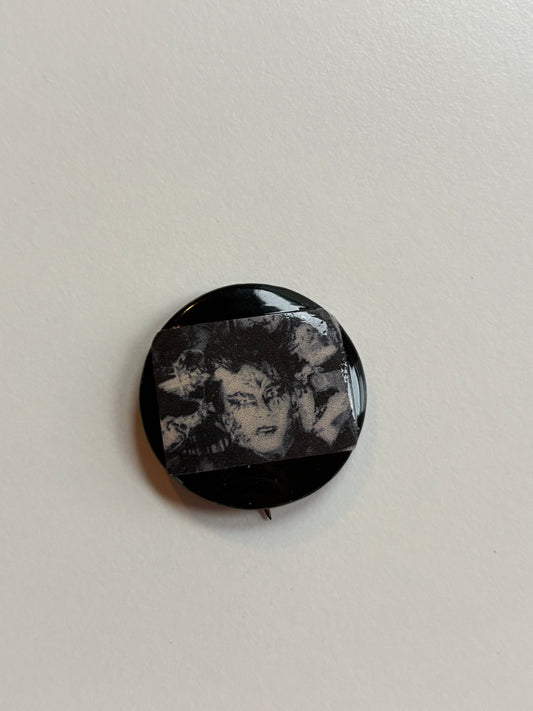 Ex Politician Button Tetsuo 1989 1.25”