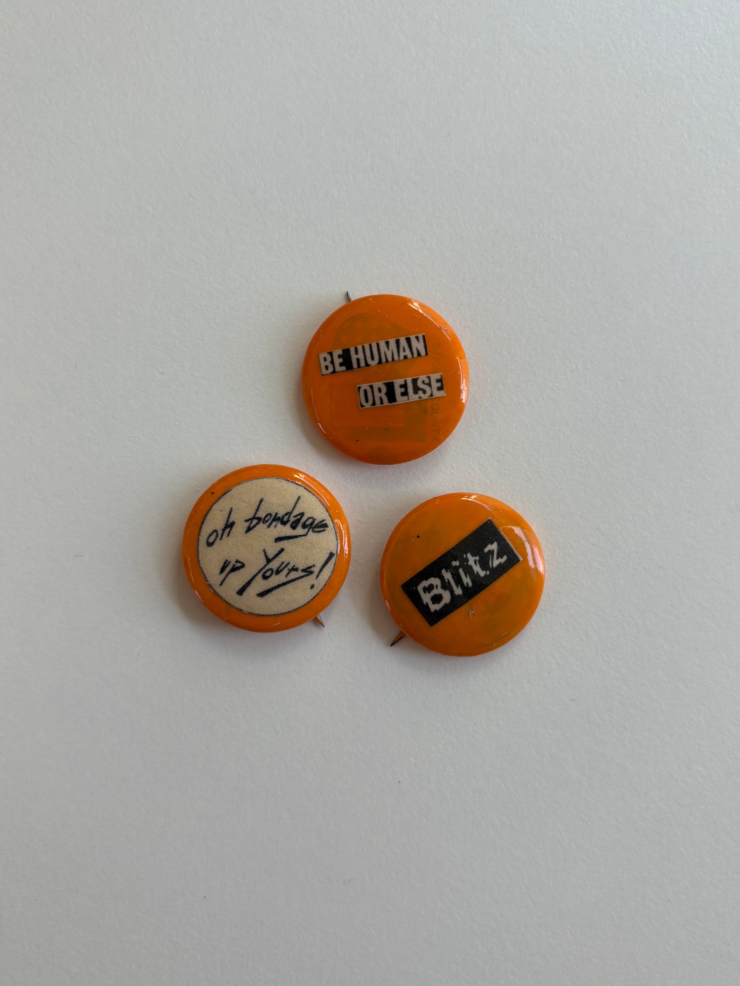 Ex Politician Button Blitz, X-Ray Spex & “Be Human or Else”