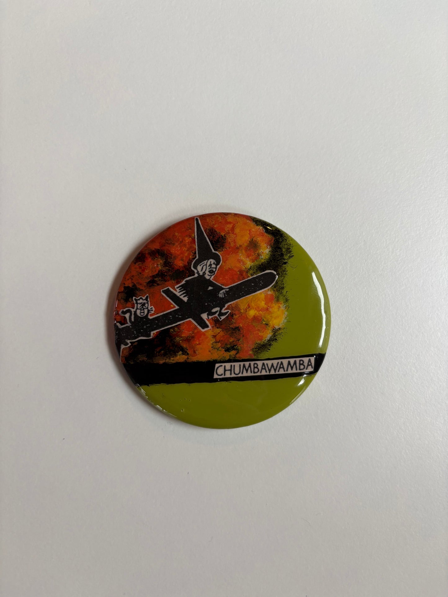 Ex Politician Button Chumbawamba 2.25”